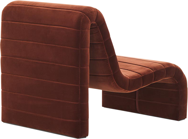 Zurich Occasional Chair -  Avignon Velvet Nut - Chair