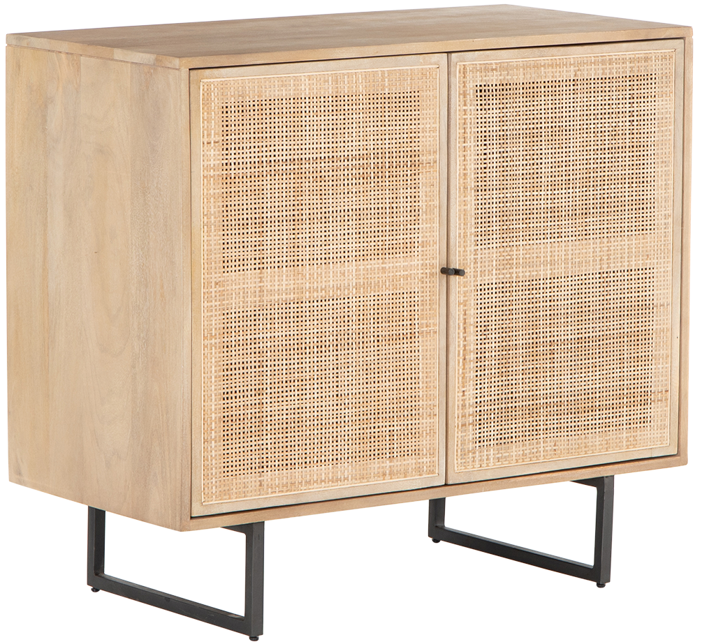 Luna Storage Cabinet  -  Natural Mango - Cabinet