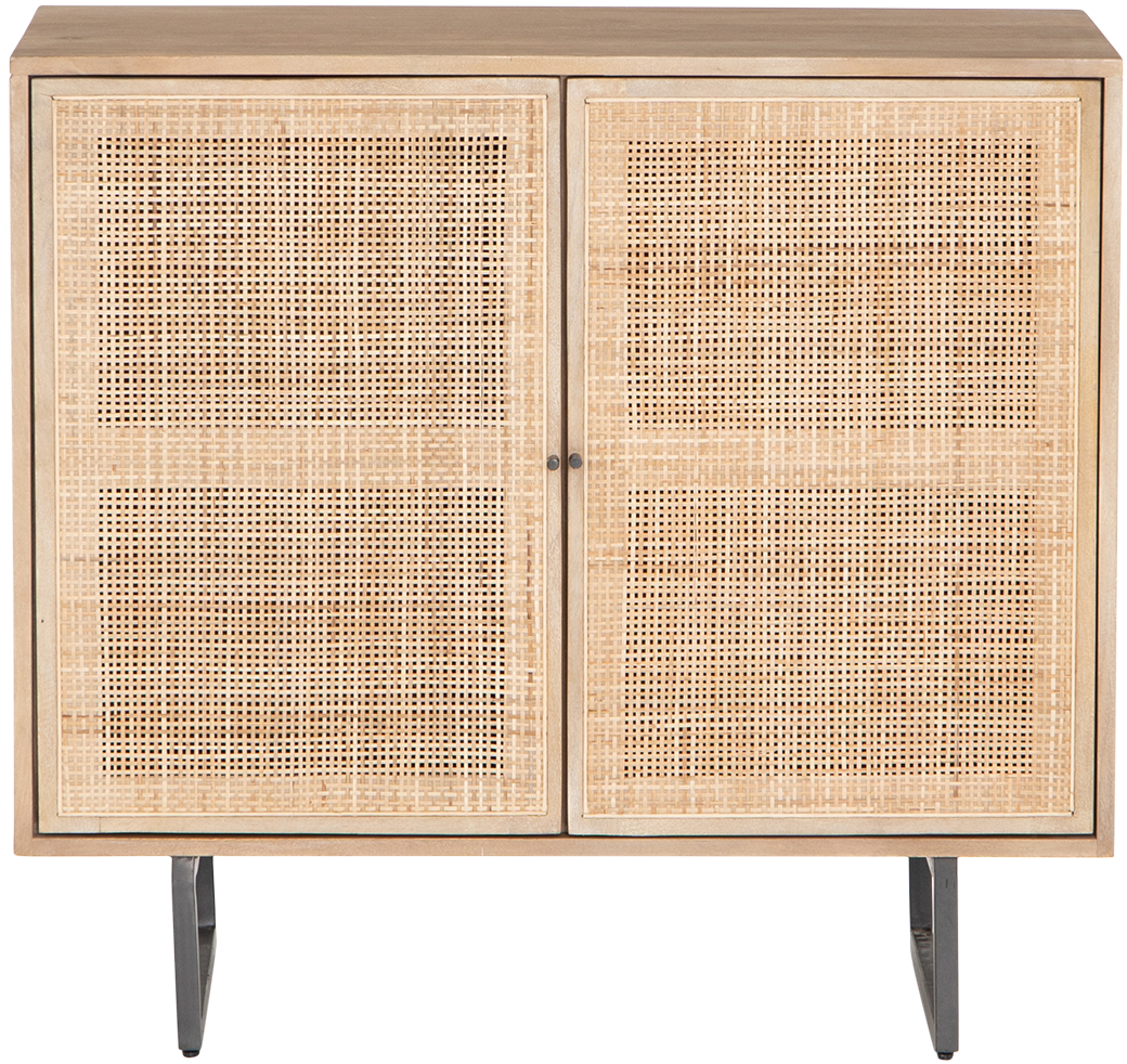 Luna Storage Cabinet  -  Natural Mango - Cabinet