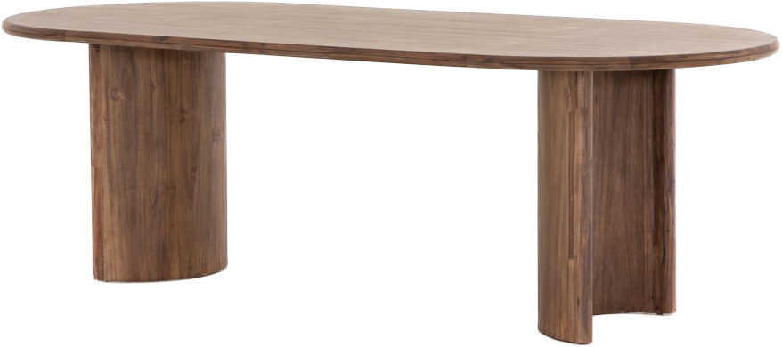 Paige Oval Dining Table - Dining Table