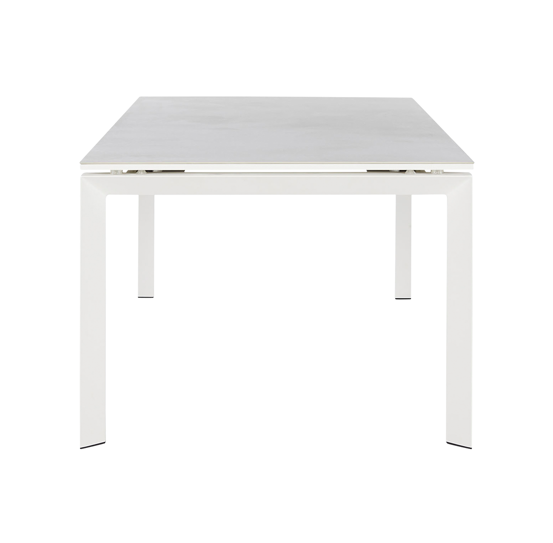 Houston Outdoor Extension Dining Table 79"  -  White - Outdoor Dining Table
