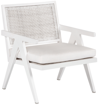 St Vincent Outdoor Lounge Chair White
