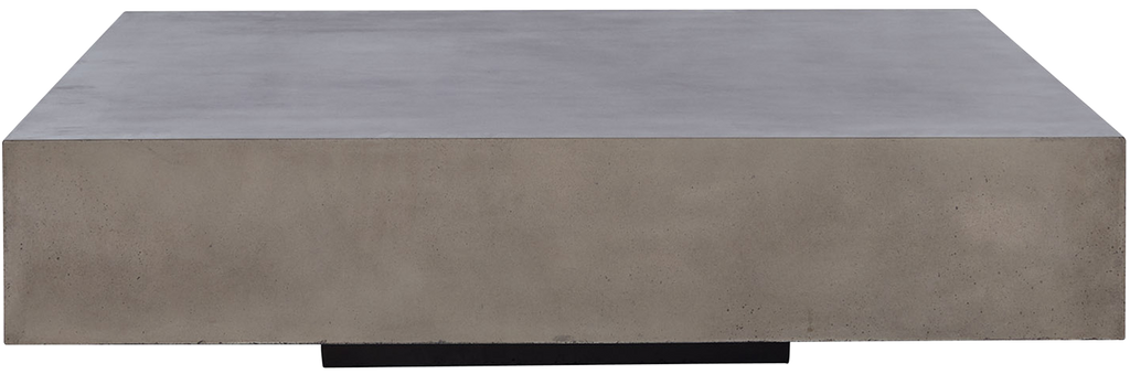 Monaco Concrete Coffee Table - Grey - Coffee Table