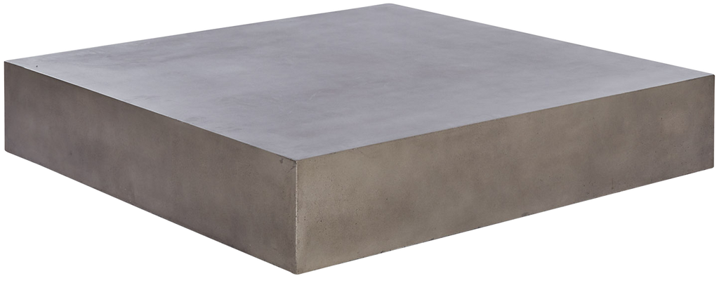 Monaco Concrete Coffee Table - Grey - Coffee Table