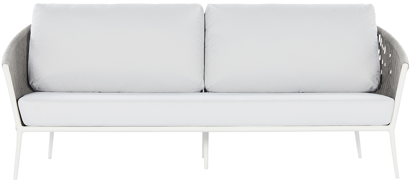 Catalina Outdoor Sofa  -  Light Grey - Outdoor Sofa