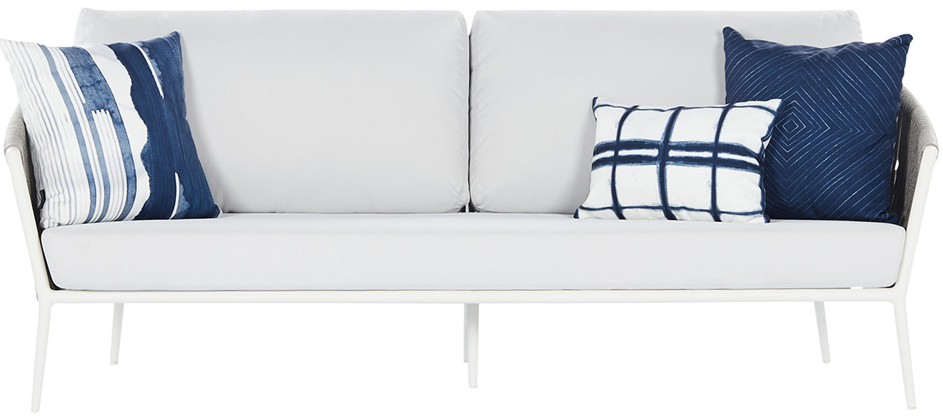 Catalina Outdoor Sofa  -  Light Grey - Outdoor Sofa