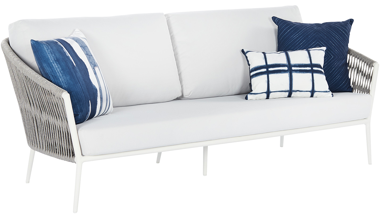 Catalina Outdoor Sofa  -  Light Grey - Outdoor Sofa