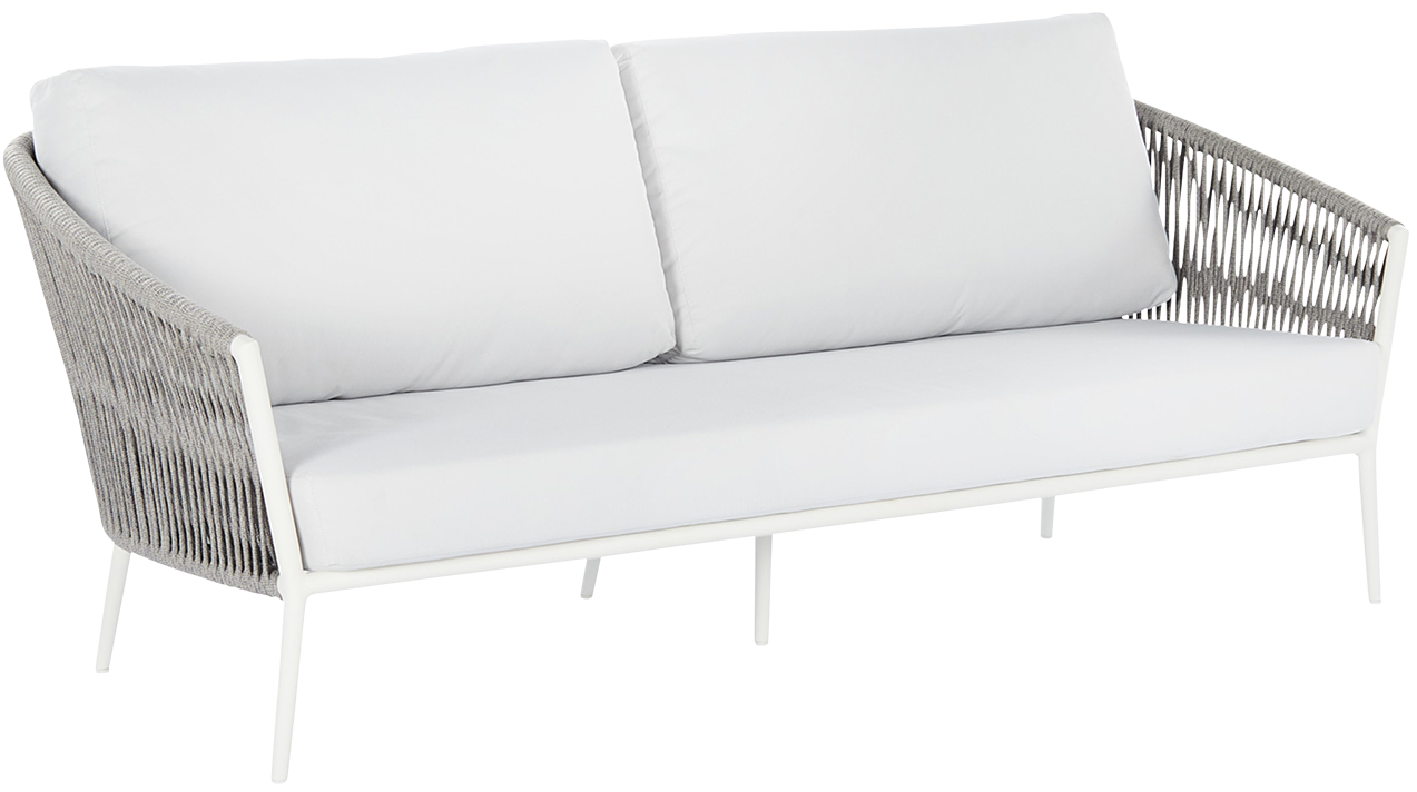 Catalina Outdoor Sofa  -  Light Grey - Outdoor Sofa