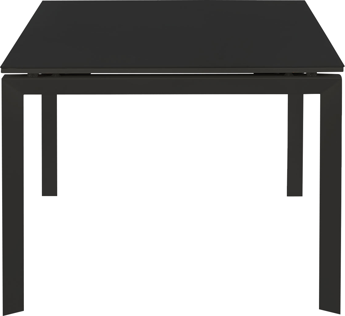 Houston Outdoor Extension Dining Table 79"  -  Charcoal - Outdoor Dining Table