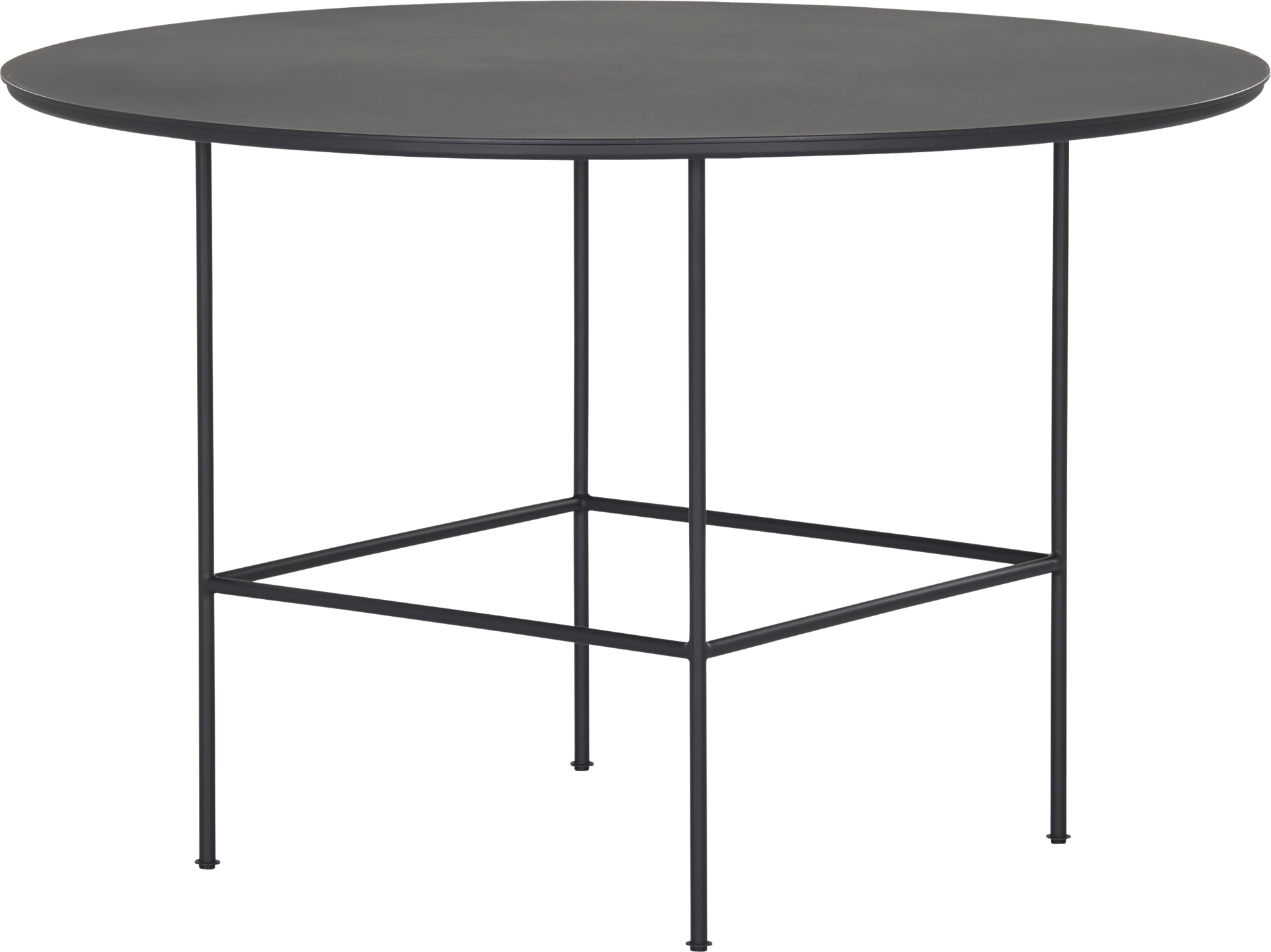 Malmo Round Dining Table  -  Black - Outdoor Dining Table