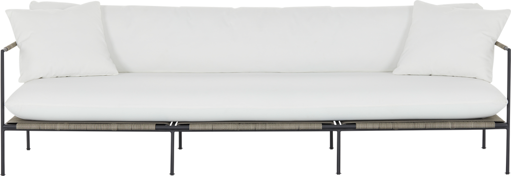 Malmo Sofa 86"  - White - Outdoor Sofa