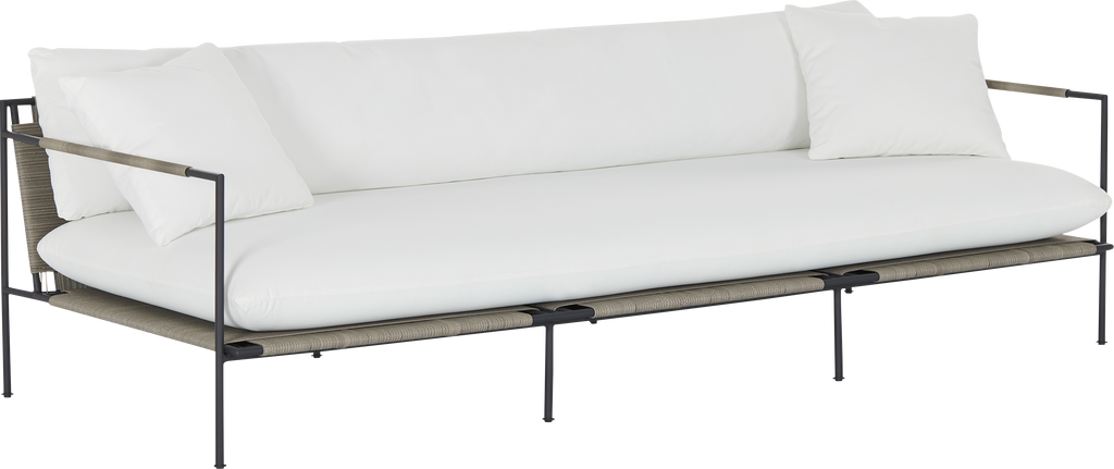 Malmo Sofa 86"  - White - Outdoor Sofa