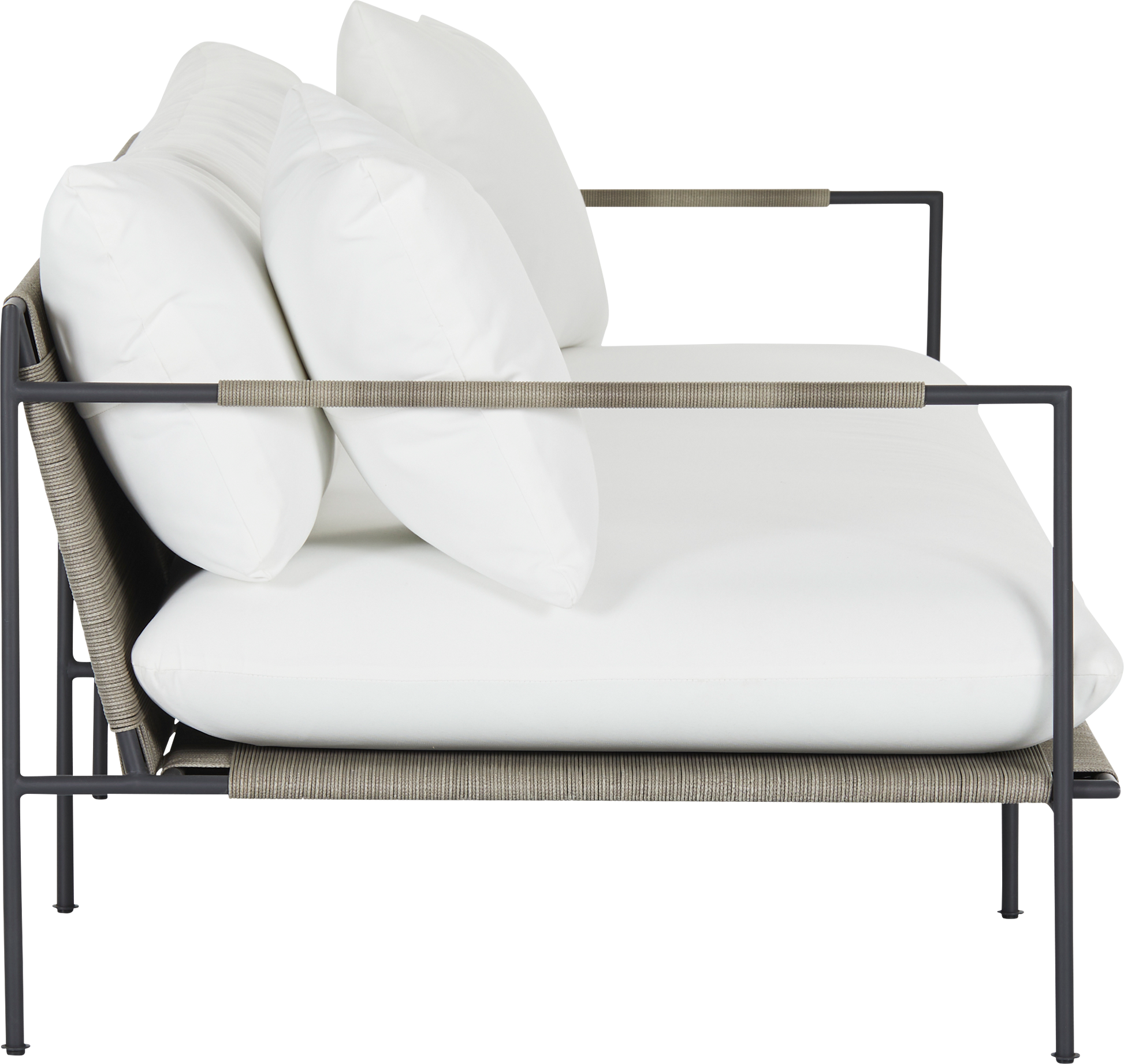 Malmo Sofa 86"  - White - Outdoor Sofa