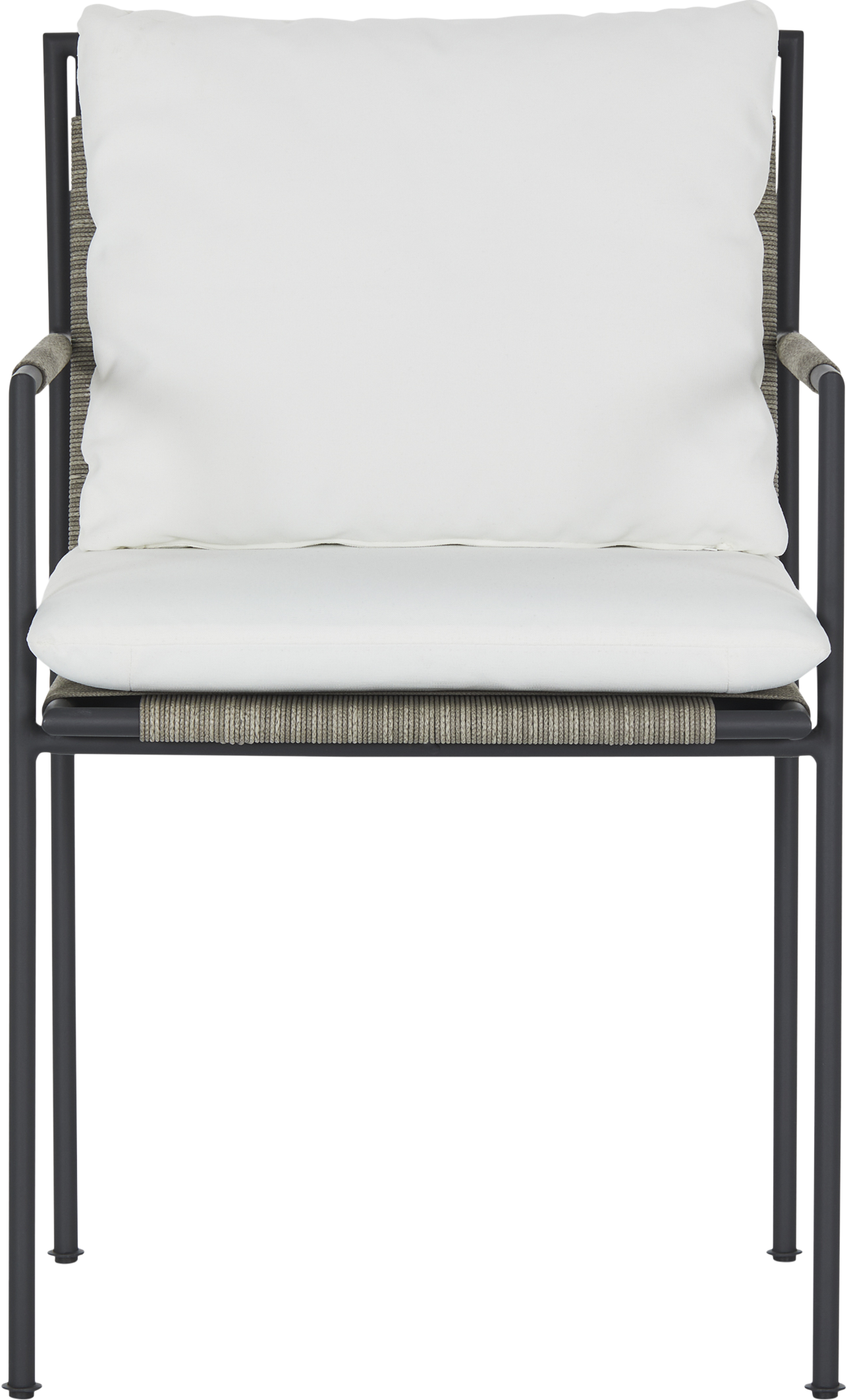 Malmo Dining Chair  -  White - Outdoor Dining Chair
