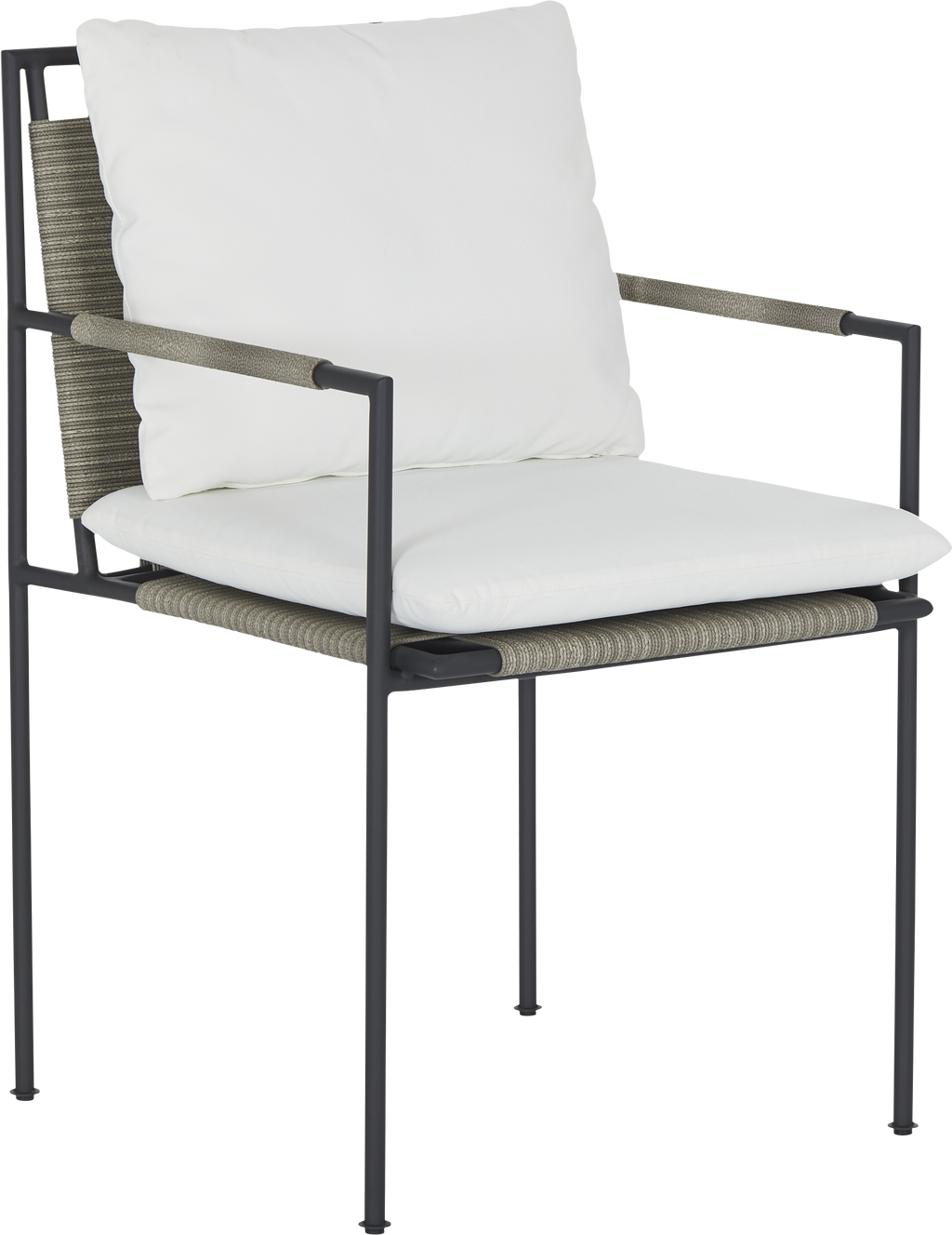 Malmo Dining Chair  -  White - Outdoor Dining Chair