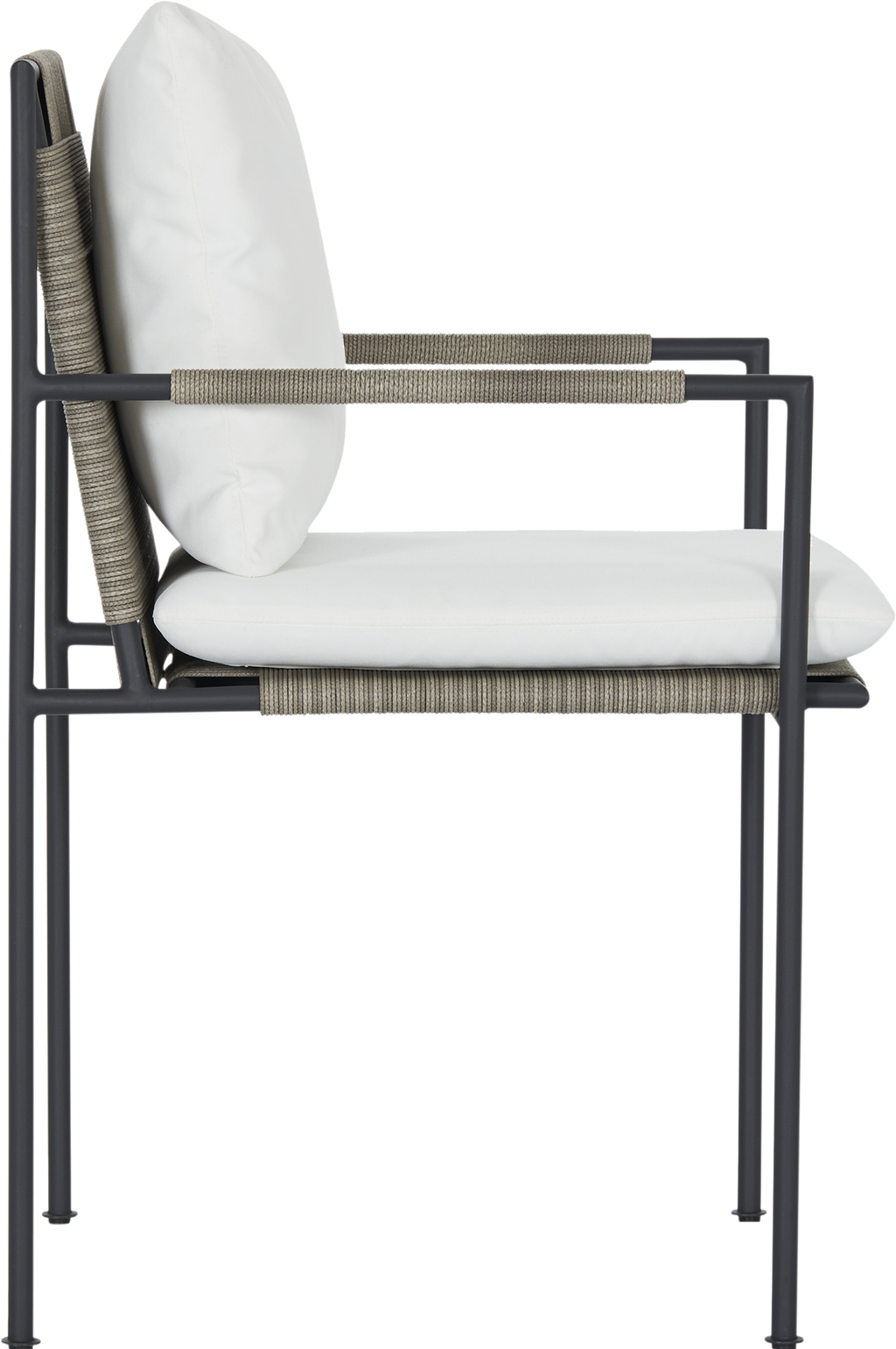 Malmo Dining Chair  -  White - Outdoor Dining Chair