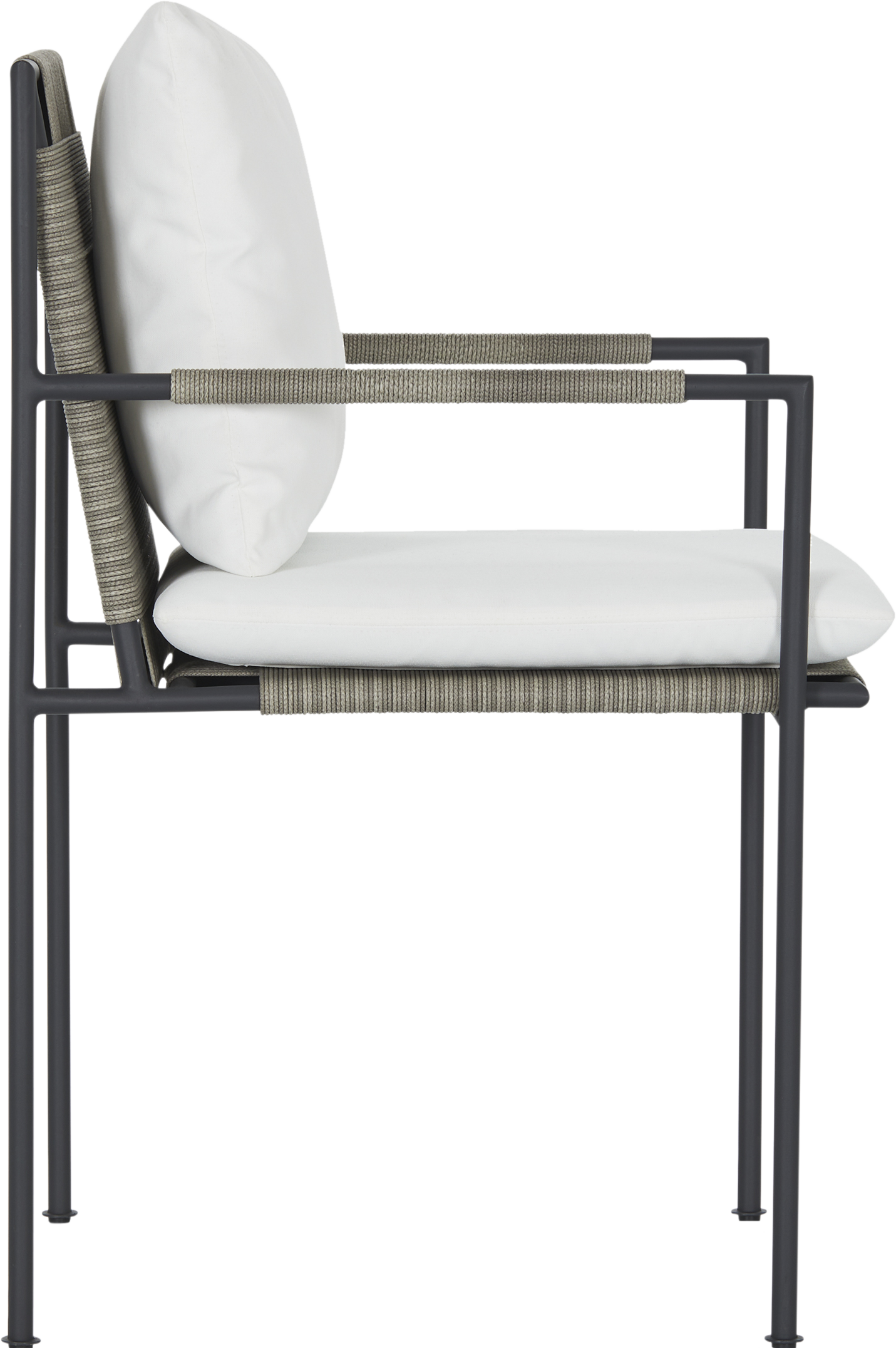 Malmo Dining Chair  -  White - Outdoor Dining Chair