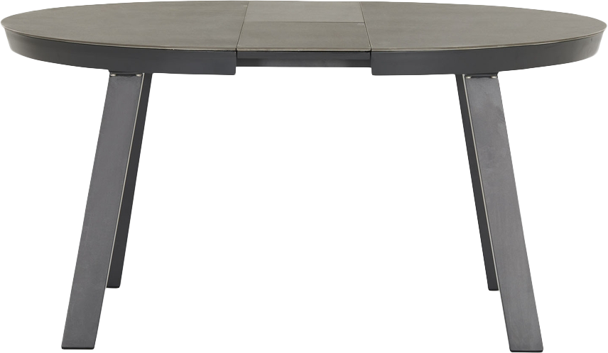St Martin Round Extension Dining Table  -  Charcoal - Dining Table