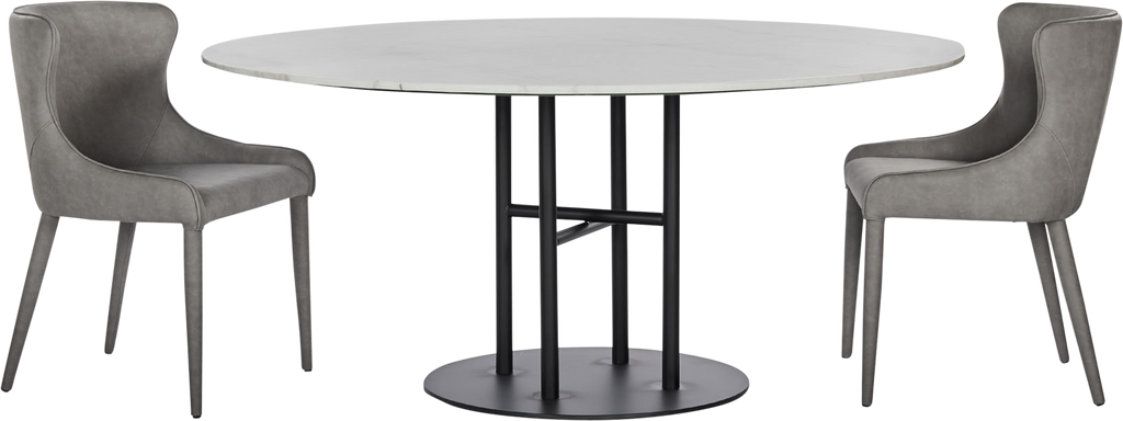 Flex Marble Dining Table  -  66" - Dining Table