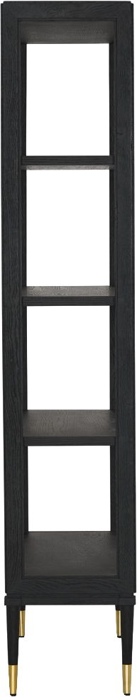 Maurice Shelving Unit  -  Drifted Matte Black - Bookcase