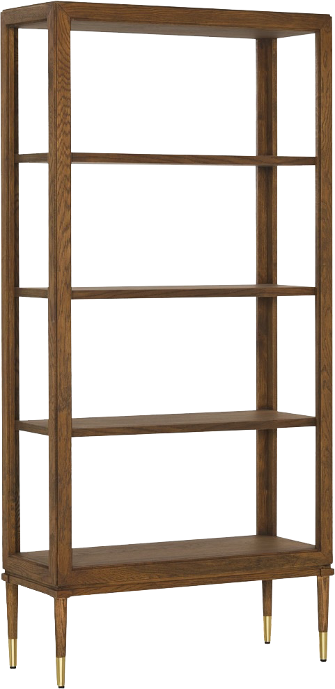 Maurice Shelving Unit  -  Natural Oak - Bookcase