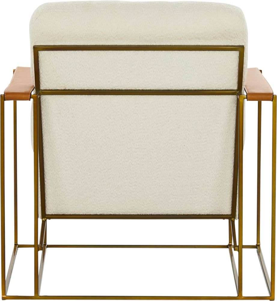 Oryan Occasional Chair  - Boucle White - Accent Chair