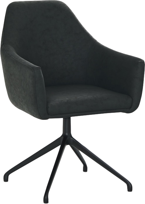 Fiore Desk Chair  -  Black - Office Chair