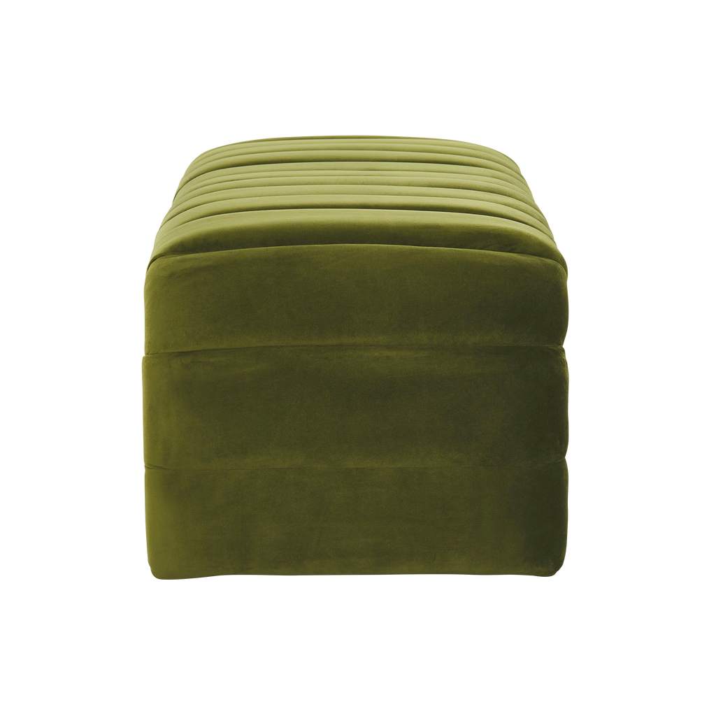 Westwood Bench  -  Moss Velvet - Bench
