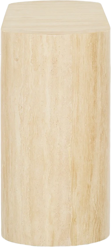 Veneta Travertine Console Table - Console Table