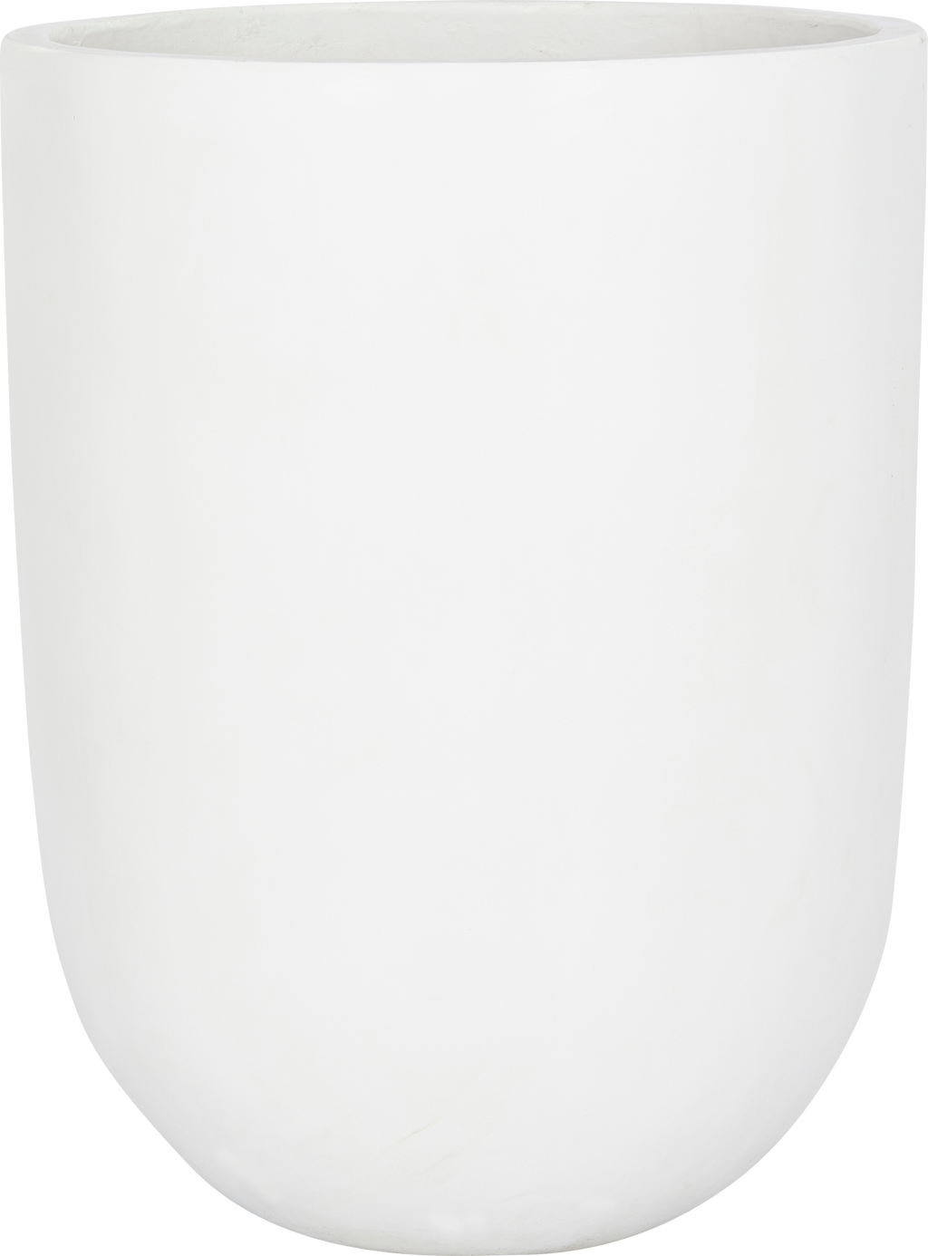 Almonte Concrete White Planter  -  Large - Planter