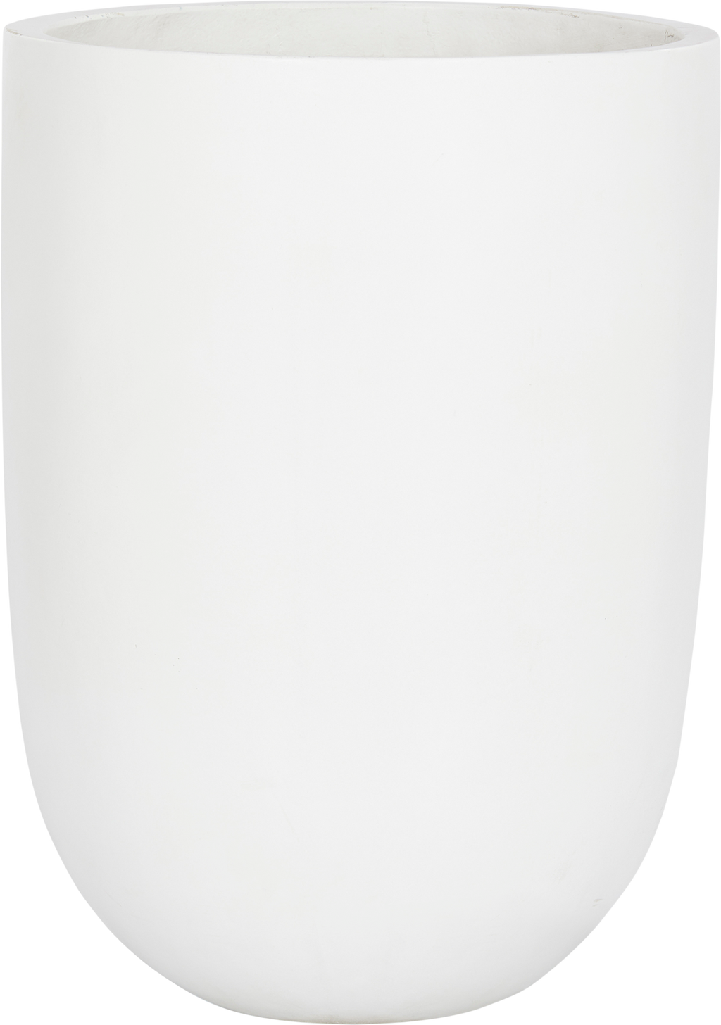 Almonte Concrete White Planter  -  Medium - Planter