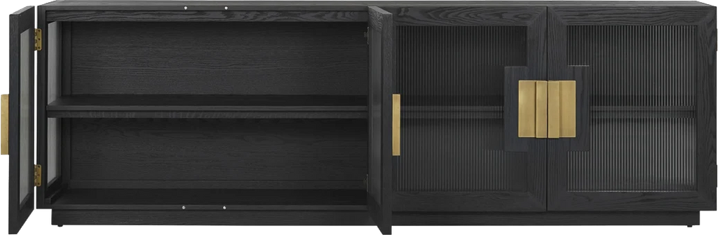 Amsterdam Entertainment Unit - Black - Entertainment Unit