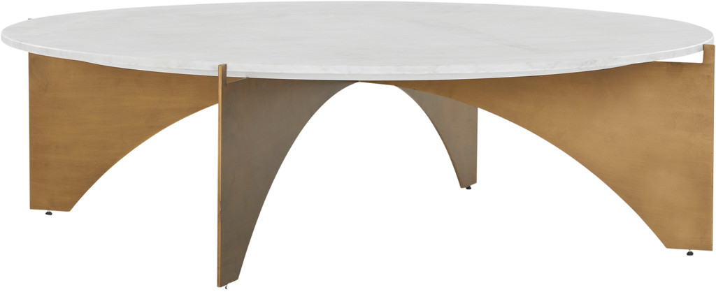 Baleno Marble Coffee Table - Coffee Table