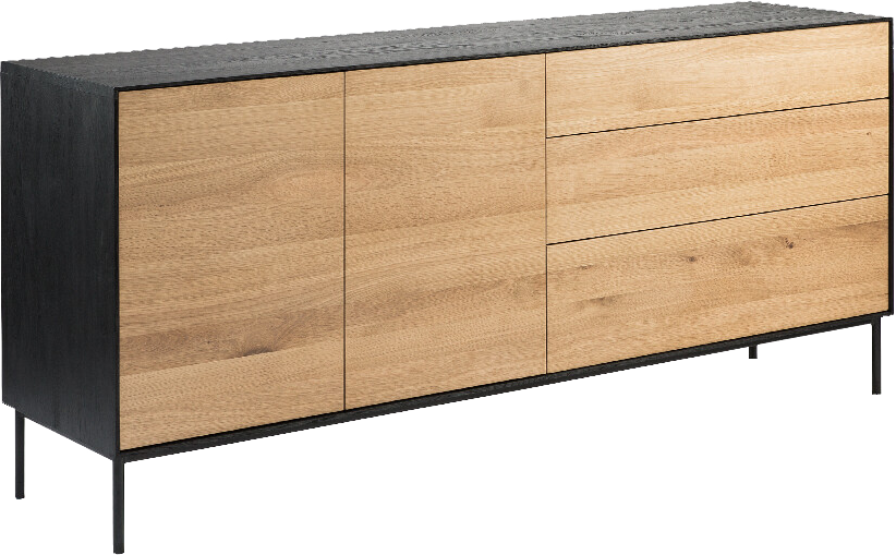 Blackbird Sideboard - Black Oak - Sideboard