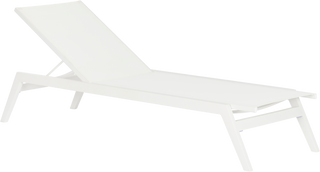 Black and white sun discount lounger