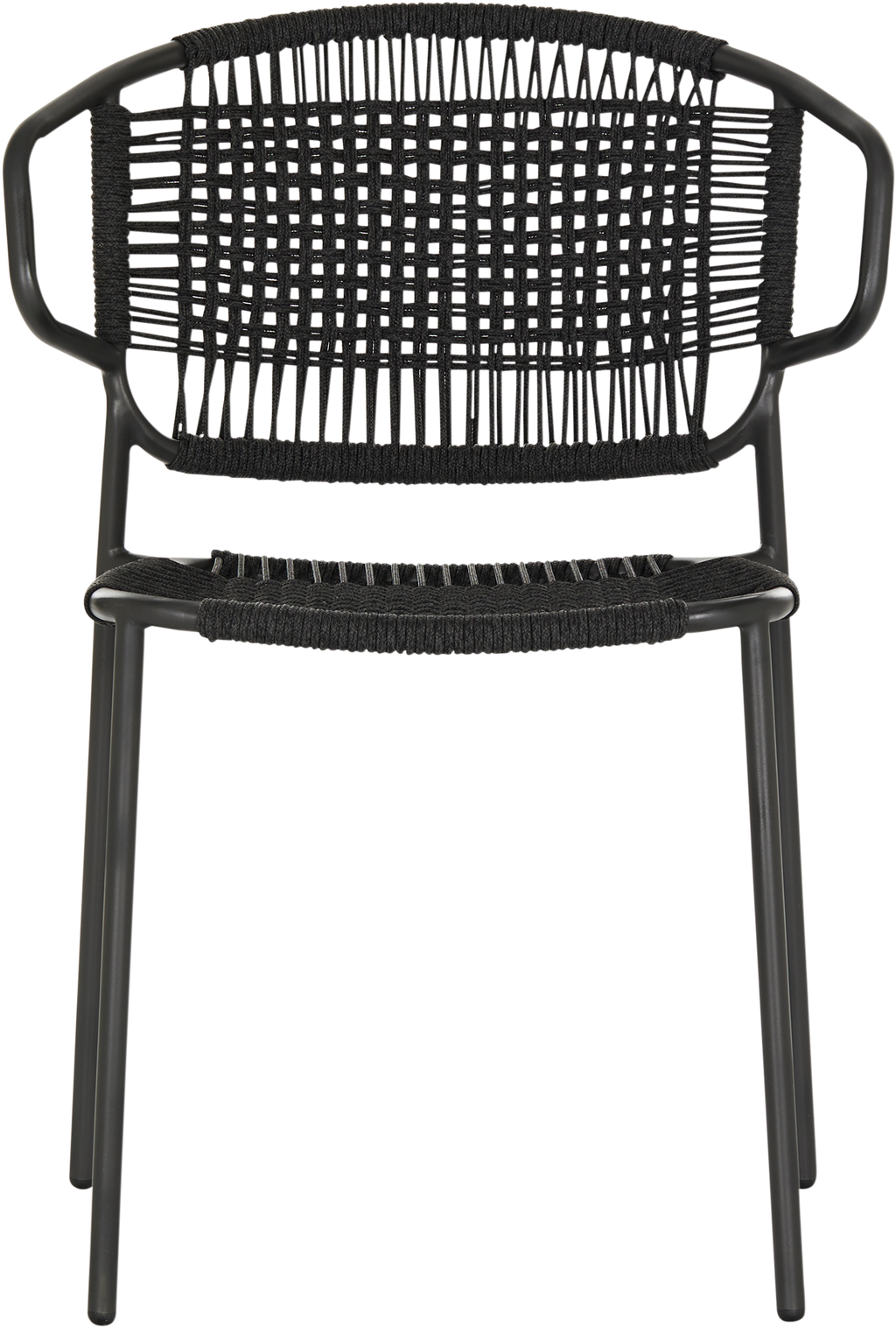 Cruz Outdoor Dining Chair  -  Anthracite/Carbon - Outdoor Dining Chair