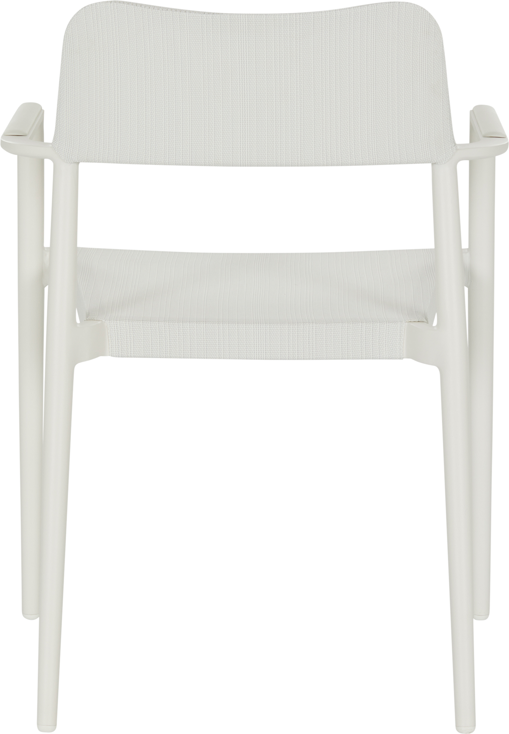 Cuba Outdoor Dining Chair  -  Light Grey - Outdoor Dining Chair