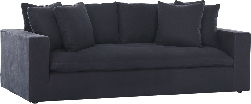 Dune Sofa - Linen Indigo - Sofa