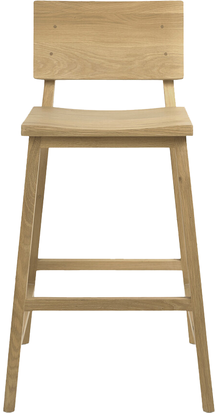 Liam Counter Stool - Oak - Counter Stool