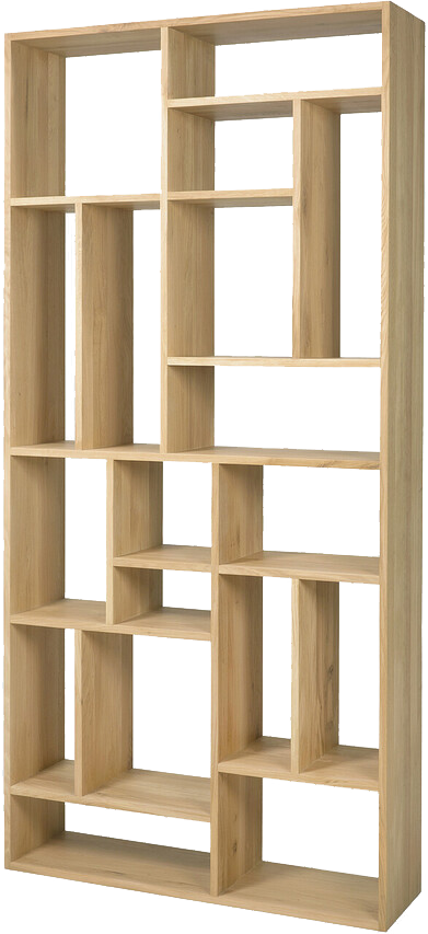 Miley Bookshelf - Oak - Bookcase