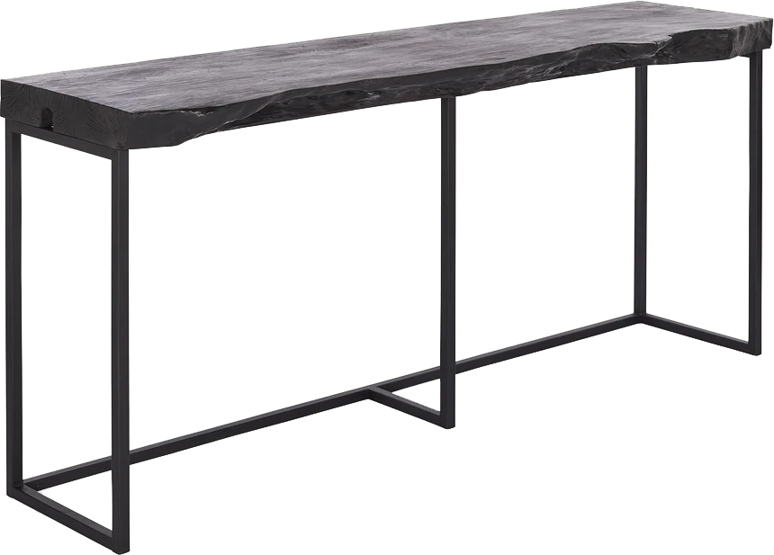 Nobu Burnt Root Console Table - Console Table