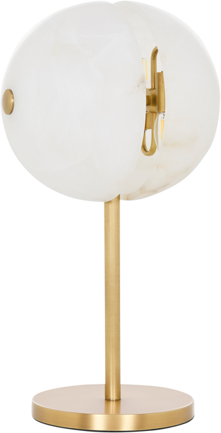 Orb Table Lamp Alabaster