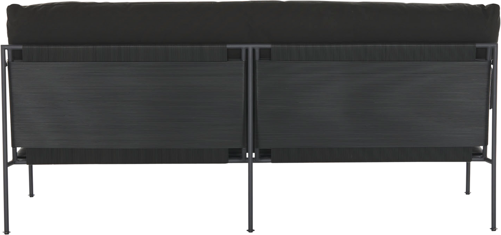 Malmo Outdoor Sofa - 2 Seat - Black - Outdoor Sofa