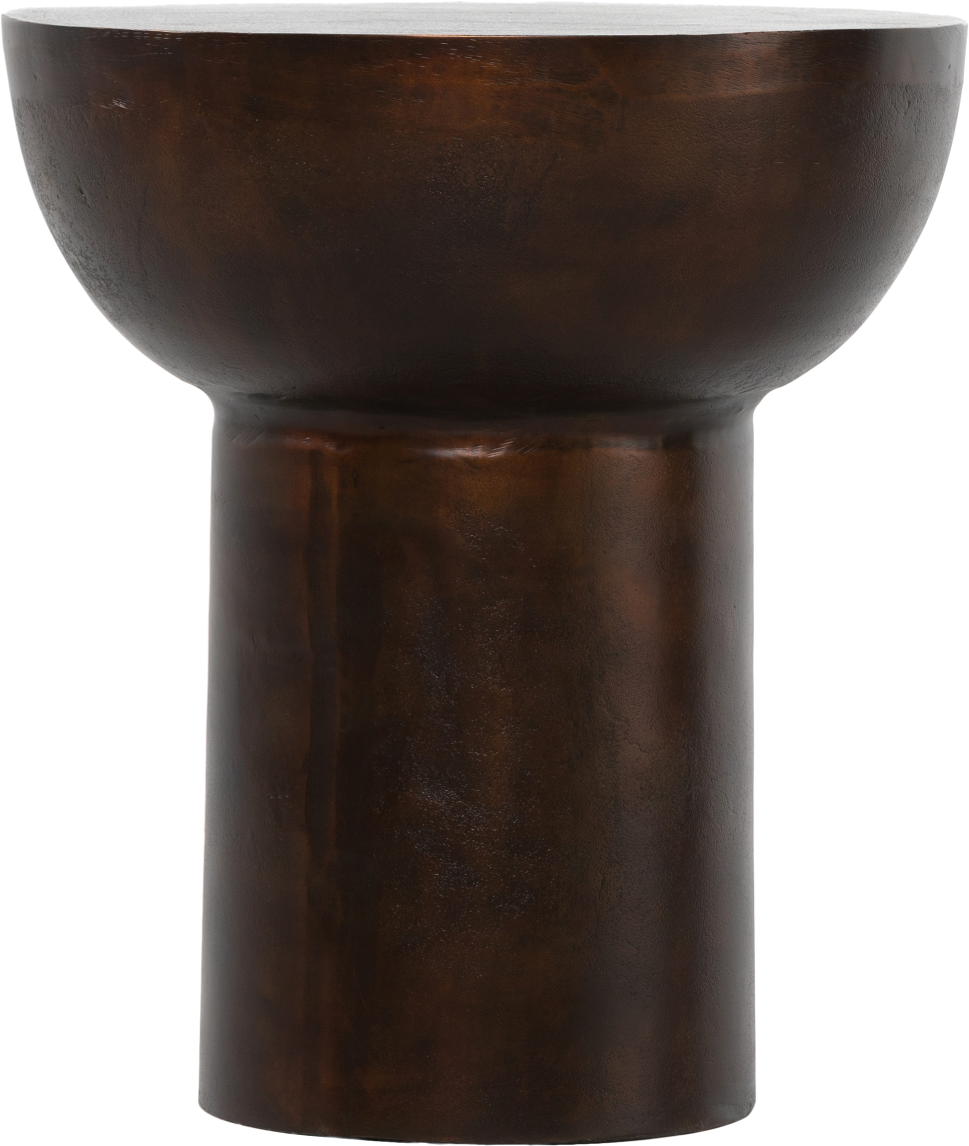 Prado End Table - Antique Rust - Nightstand