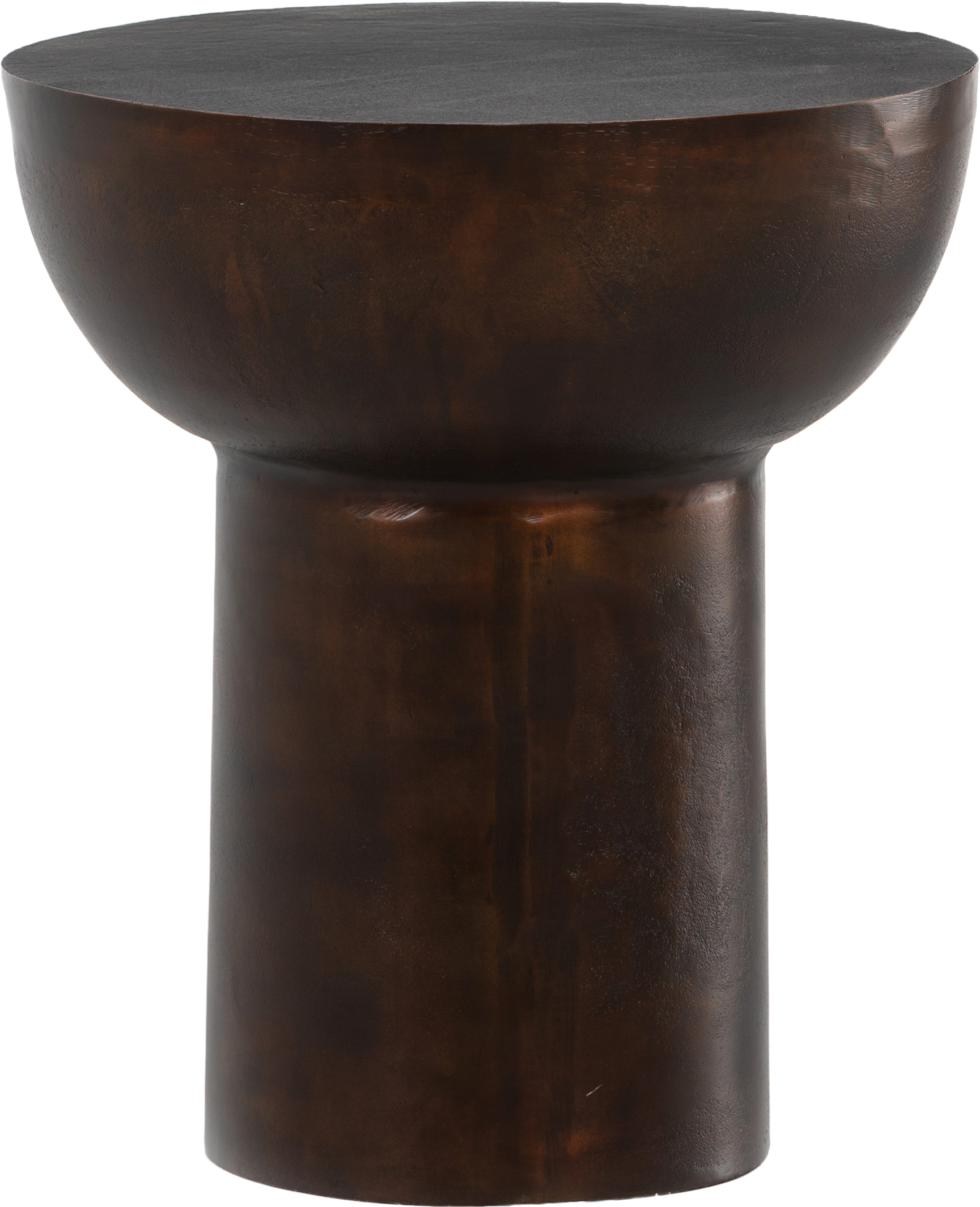 Prado End Table - Antique Rust - Nightstand