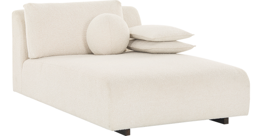 Ivory chaise lounge online chair