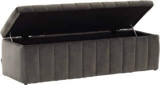 Westwood Storage Bench - Charcoal