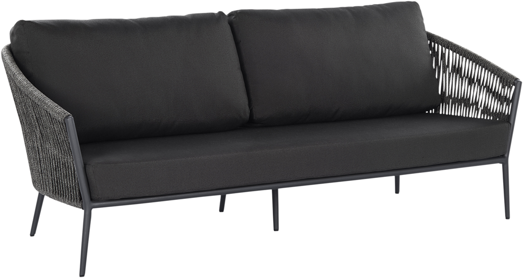 Catalina Outdoor Sofa  -  Charcoal - Outdoor Sofa