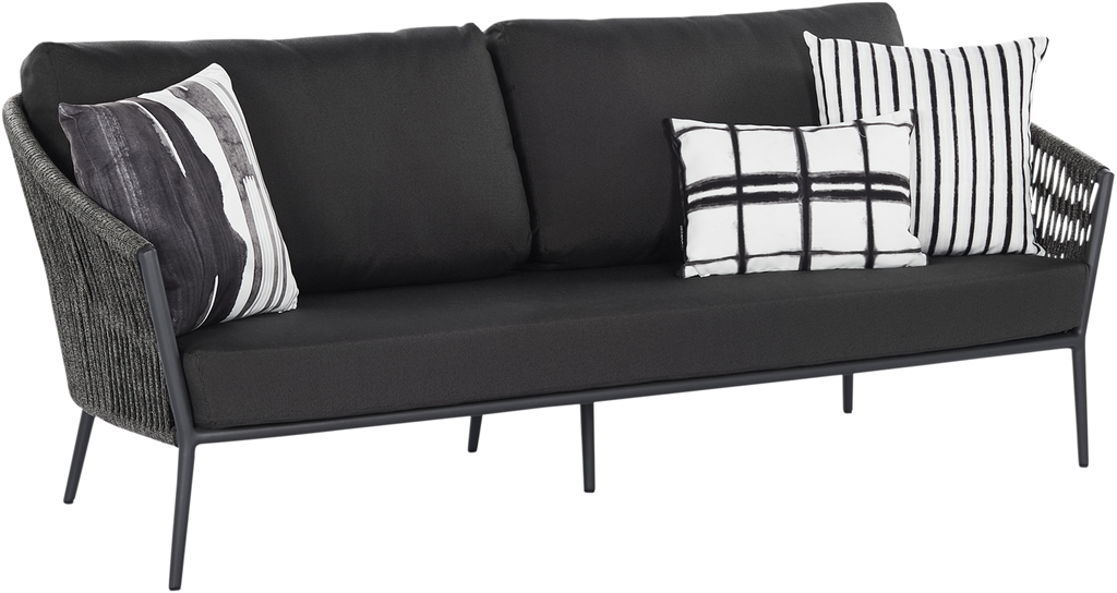 Catalina Outdoor Sofa  -  Charcoal - Outdoor Sofa