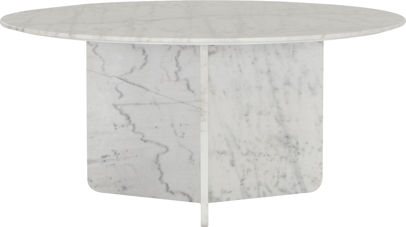 Como Marble Round Dining Table  -  63" - Dining Table